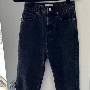 Black High Waisted Zara Jeans